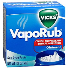 Vicks VapoRub Cough Suppressant  and Topical Analgesic